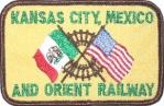 KANSAS CITY, MEXICO AND ORIENT RAILWAY PATCH